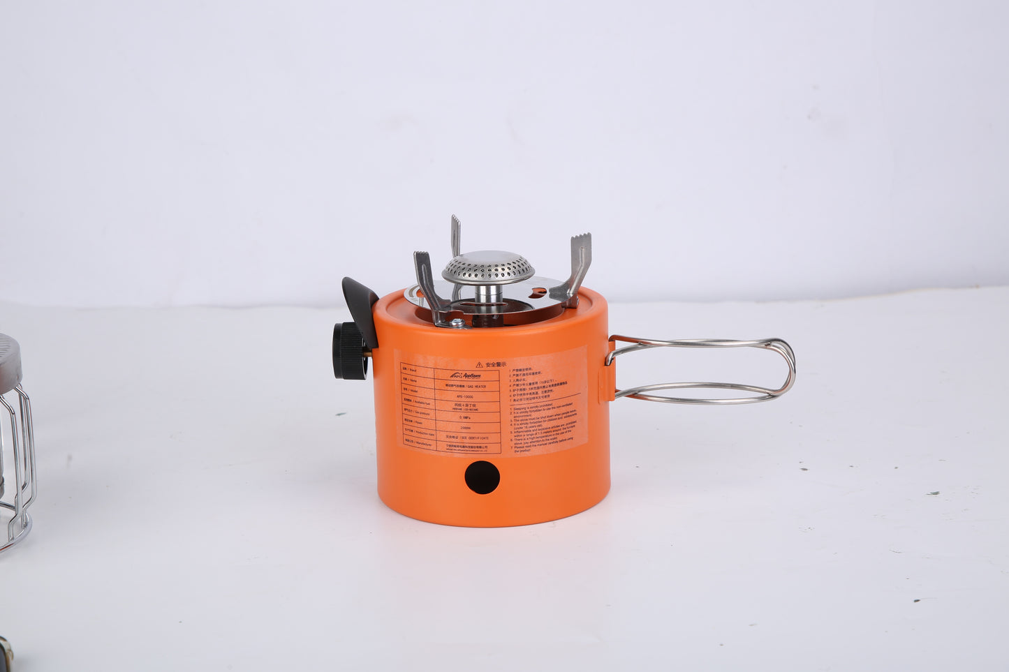 2000W 2 In 1 Camping Stove Tent Heater Outdoor Gas Stove Portable Backpacking Stove With 3 Modes 360 Degree Radiant Heating For Camping Hiking Picnic BBQ